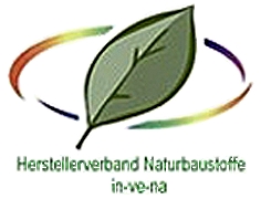 Logo Herstellerverband Naturbaustoffe INVENA