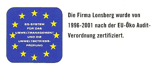 EU Öko Audit Lonsberg Naturbetten
