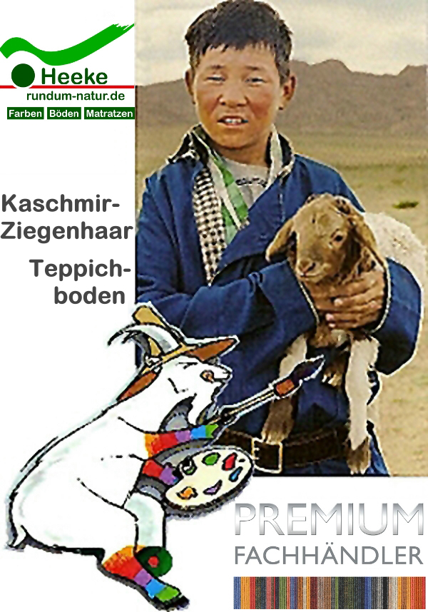 Nachhaltig und sozial: tretford Kaschmir-Ziegenhaar